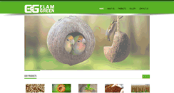 Desktop Screenshot of elamgreenexports.com