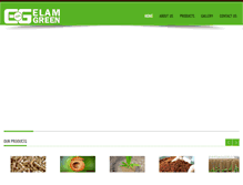 Tablet Screenshot of elamgreenexports.com